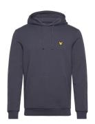 Tape Hoodie Tops Sweat-shirts & Hoodies Hoodies Grey Lyle & Scott Spor...