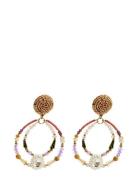 Mira Pearl Ear Multi Accessories Jewellery Earrings Hoops Multi/patter...