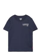 Te-S/S Tee Tops T-shirts Short-sleeved Navy Levi's