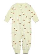 Pyjamas Bumblebee Sn Pyjama Sie Jumpsuit Haalari Green Lindex