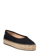 Luize Canvas Ballet Espadrille Matalat Sandaalit Espadrillot Black Lau...