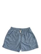 Retro Swim Shorts Uimashortsit Blue Portia 1924