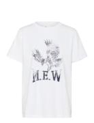 Eaglemw Boxy Tee Tops Shirts Short-sleeved White My Essential Wardrobe