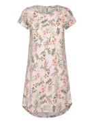 Nightdress Aop Yöpaita Pink Lindex