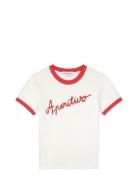 Montherlant Tee-Shirt Tops T-shirts & Tops Short-sleeved White Maison ...