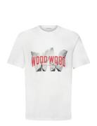 Wwbobby Archrock Designers T-shirts Short-sleeved White WOOD WOOD