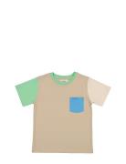 Tad Tops T-shirts Short-sleeved Beige MarMar Copenhagen