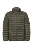 Quilted Jacket Toppatakki Khaki Green Mango