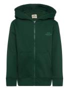 Standard Hudini Zip Sweatshirt Tops Sweat-shirts & Hoodies Hoodies Gre...