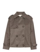 Miramw Short Trenchcoat Trenssi Takki Khaki Green My Essential Wardrob...