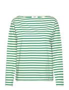 Soft Single Silke Tee Ls Tops T-shirts & Tops Long-sleeved Green Mads ...