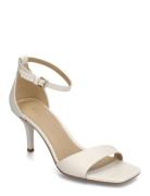 Jaida Heeled Sandal Korolliset Sandaalit Cream Michael Kors