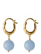 Blue Sky Earrings Korvakoru Korut Gold Pernille Corydon