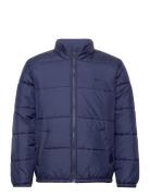 Sunset Short Puffer Peacoat Vuorillinen Takki Topattu Takki Blue Levi'...