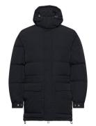 Rockridge Mid Puffer Jet Black Vuorillinen Takki Topattu Takki Navy Le...