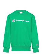 Crewneck Sweatshirt Tops Sweat-shirts & Hoodies Sweat-shirts Green Cha...