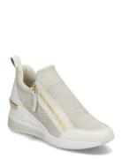 Willis Wedge Trainer Korkeavartiset Tennarit Cream Michael Kors