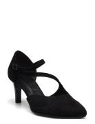 Women Court Sho Shoes Heels Pumps Classic Black Tamaris