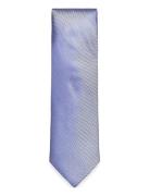 Solid Texture Tie Solmio Kravatti Blue Michael Kors