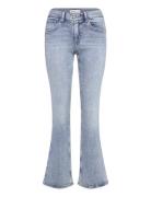 Low Waist Bootcut Jeans Bottoms Trousers Flared Blue Gina Tricot