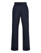 Trousers Staffan Linen Blend Bottoms Trousers Navy Lindex