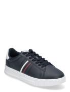 Modern Cupsole Stripes Lth Matalavartiset Sneakerit Tennarit Navy Tomm...