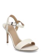 Gwen Nappa Leather Sandal Korolliset Sandaalit Cream Lauren Ralph Laur...