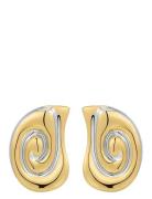 The Two-T Coquille Studs Accessories Jewellery Earrings Studs Gold LUV...