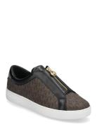 Keaton Zip Slip On Matalavartiset Sneakerit Tennarit Brown Michael Kor...