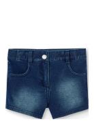 Fleece Denim Shorts Bottoms Shorts Blue Boboli