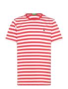 T-Shirt Tops T-shirts Short-sleeved Red United Colors Of Benetton