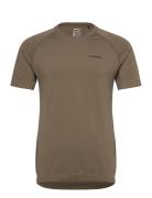 Core Dry Active Comfort Ss M Sport T-shirts Short-sleeved Khaki Green ...