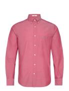 Reg Poplin Shirt Tops Shirts Casual Pink GANT