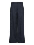 Ninnespw Pa Bottoms Trousers Wide Leg Navy Part Two