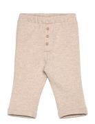 Flecked Jogger Trousers Bottoms Sweatpants Beige Mango