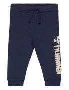 Hmllime Pants Bottoms Sweatpants Navy Hummel