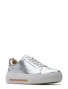 Hollyhock Walk D Matalavartiset Sneakerit Tennarit Silver Clarks