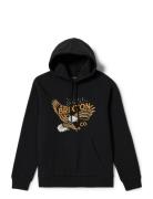 Keeler Hoodie Tops Sweat-shirts & Hoodies Hoodies Black Brixton