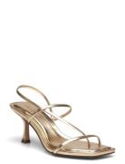 Locke Heeled Sandal Korolliset Sandaalit Gold Steve Madden