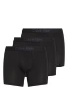 Boxer Brief 3Pk Bokserit Black Calvin Klein