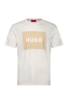 Dulive222 Designers T-shirts Short-sleeved Cream HUGO