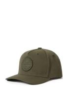 Crest C Mp Snapback Accessories Headwear Caps Khaki Green Brixton