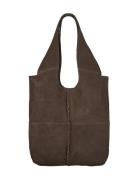 Suede Demi Bag Bags Small Shoulder Bags-crossbody Bags Brown Becksönde...