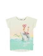 Ragnhilde Tops T-shirts Short-sleeved Cream Molo