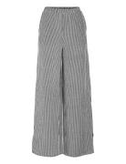 Vistriplo Hw Wide Pants Bottoms Trousers Wide Leg Multi/patterned Vila