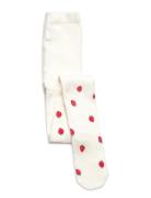 Tights Sg Aop Strawberry Sukkahousut White Lindex