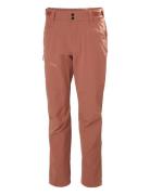 W Blaze Softshell Pant Sport Sport Pants Pink Helly Hansen