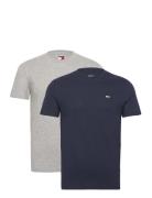 Tjm Xslim 2Pack Jersey Tee Ext Tops T-shirts Short-sleeved Multi/patte...