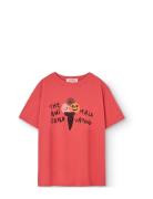 Big Rooster Kid T-Shirt Red 14Y Tops T-shirts Short-sleeved Red THE AN...