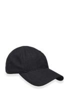 Mac Cap Linen Accessories Headwear Caps Black Brixtol Textiles
